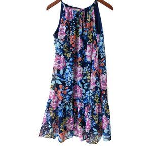 Roz & Ali Multi Floral Sleeveless Dress